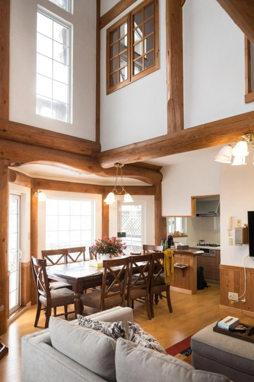 Sapporo Luxury Log House 5Brm max 18ppl 4 free parking