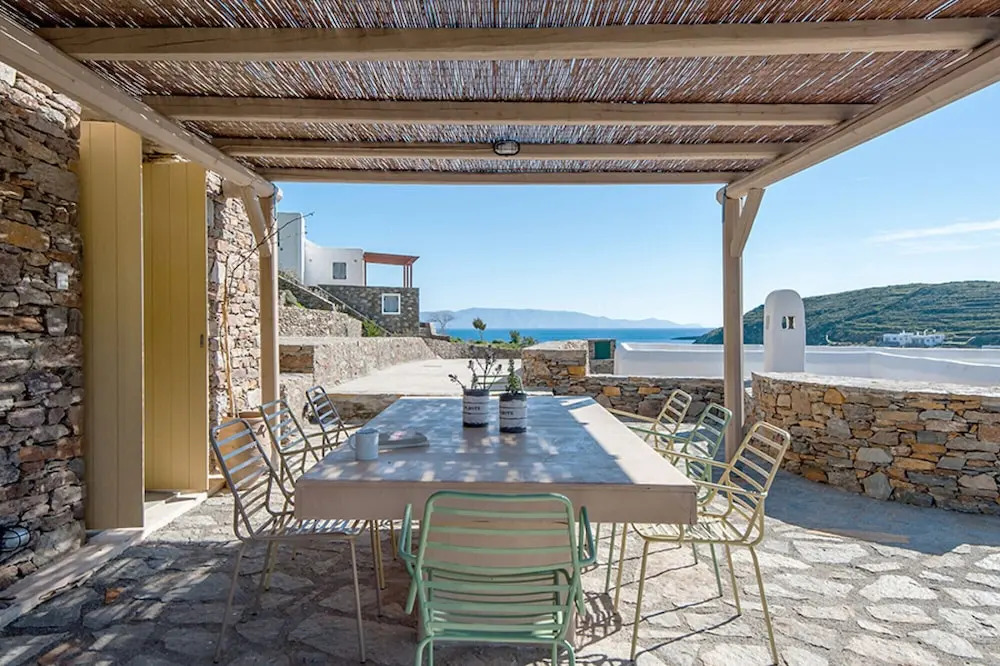 Superior 3-bedroom Villa With Sea View in Kythnos