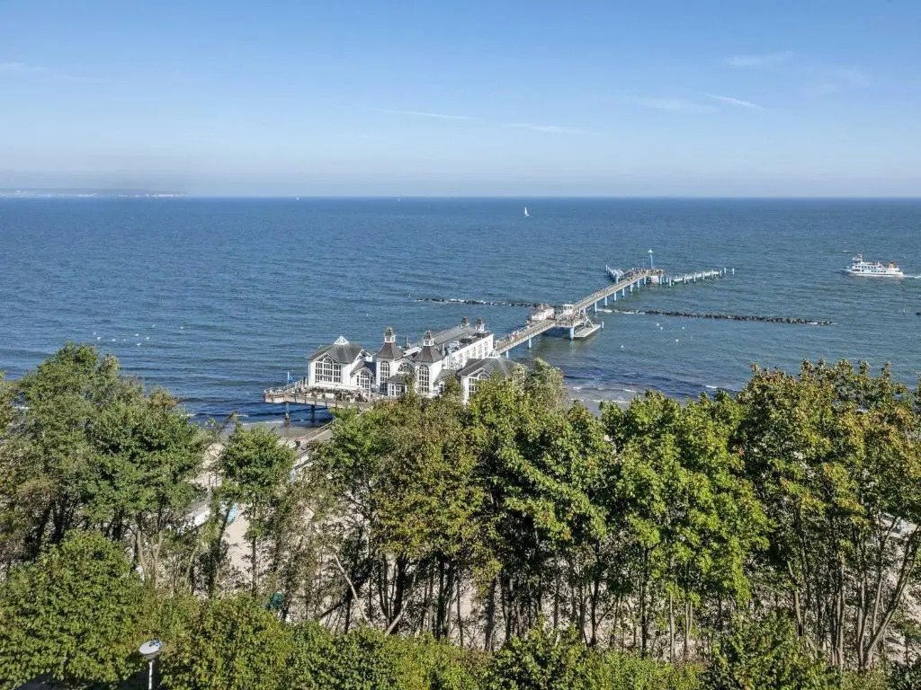 Villa Philine - Penthouse 28 mit Panoramablick, Pool, SPA & Kamin