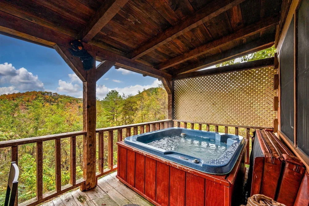 Hot Tub Pool Table Fireplace Views Relax