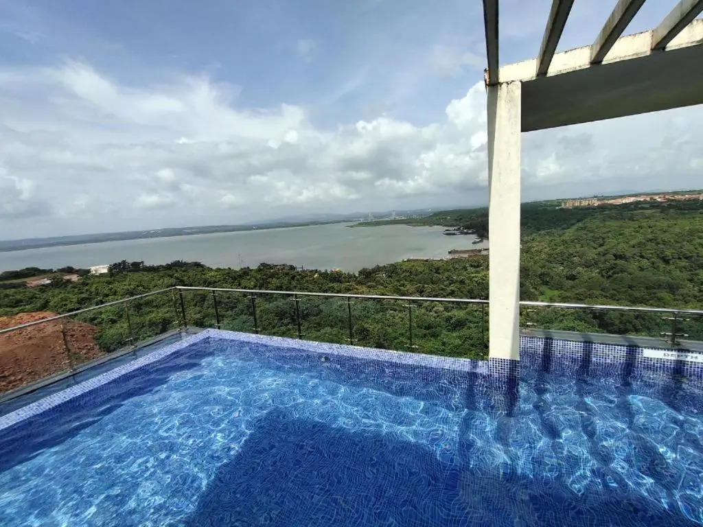 Tata Housing -Garden & pool view-6KM from Airport
