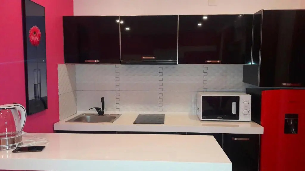 Pink Apartment near Airport