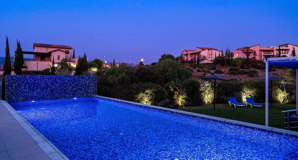 Stunning 3 bedroom villa 'JZ02' with private pool, beautiful interiors, communal pool and resort facilities, Zephyros Village, Aphrodite Hills