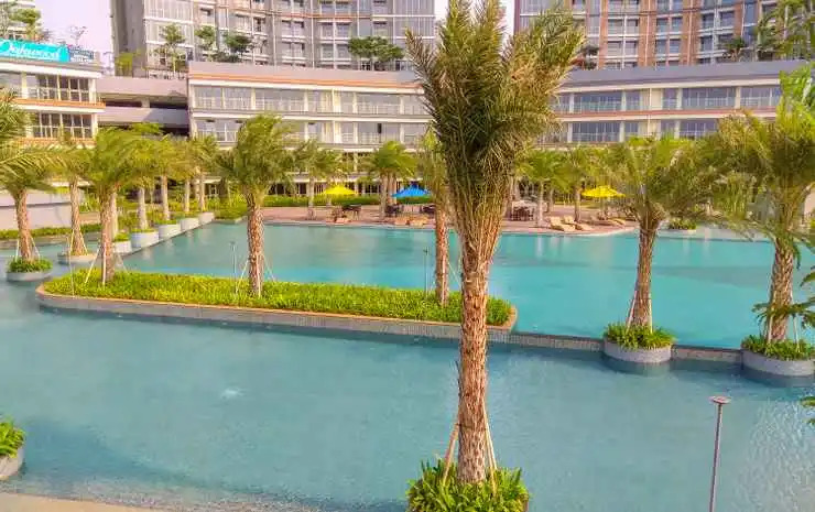 2BR Wonderful at Gold Coast Apartment Pantai Indah Kapuk By Travelio