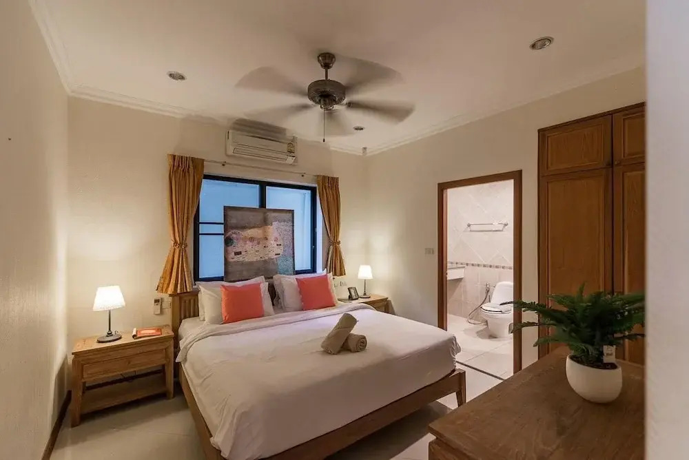 AnB poolvilla 3BR walk private beach in pratamnak
