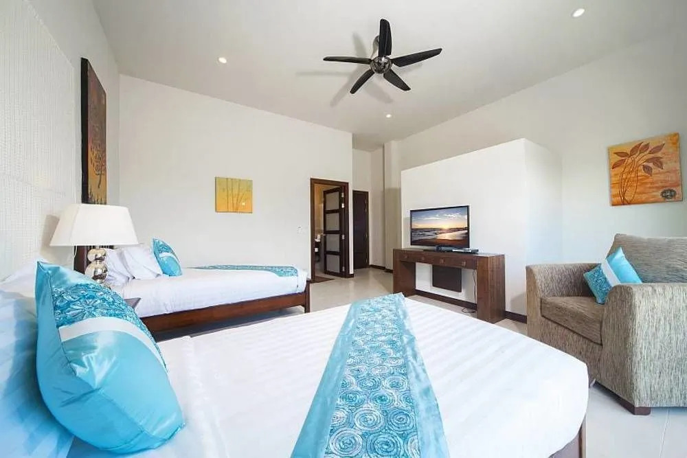 View Peche Villa 8 Bed 180 Degree Views across the Andaman Sea