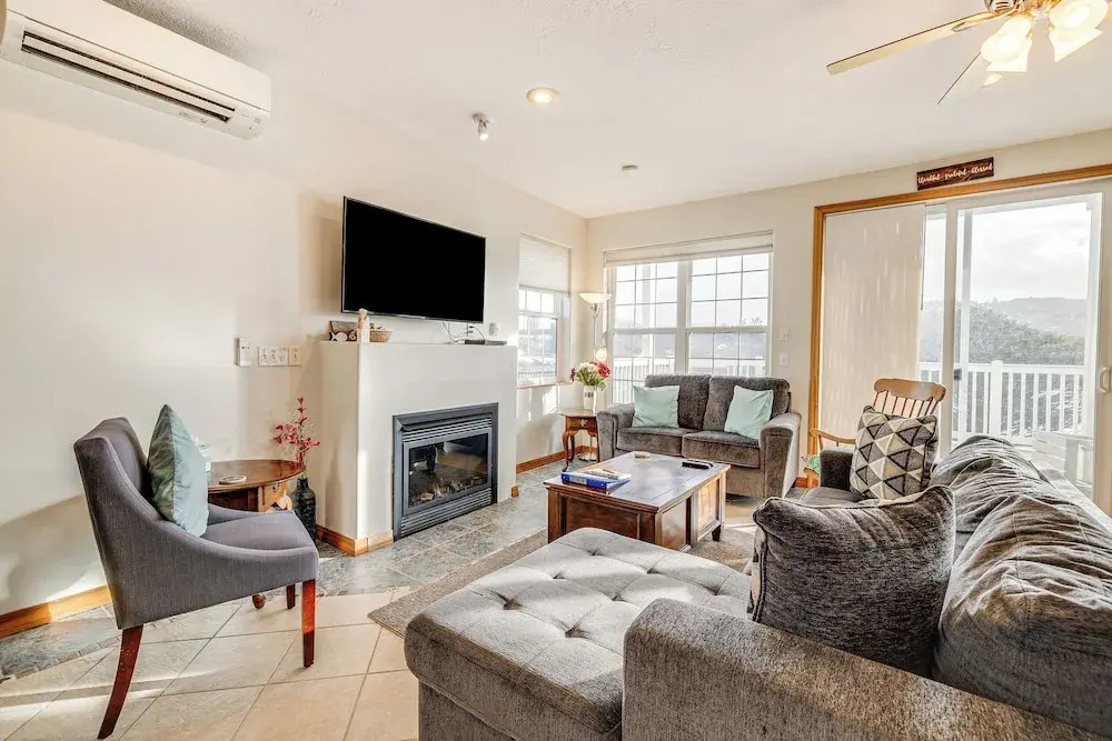 Walk to Beach: Pacific City Home w/ Bay Views!