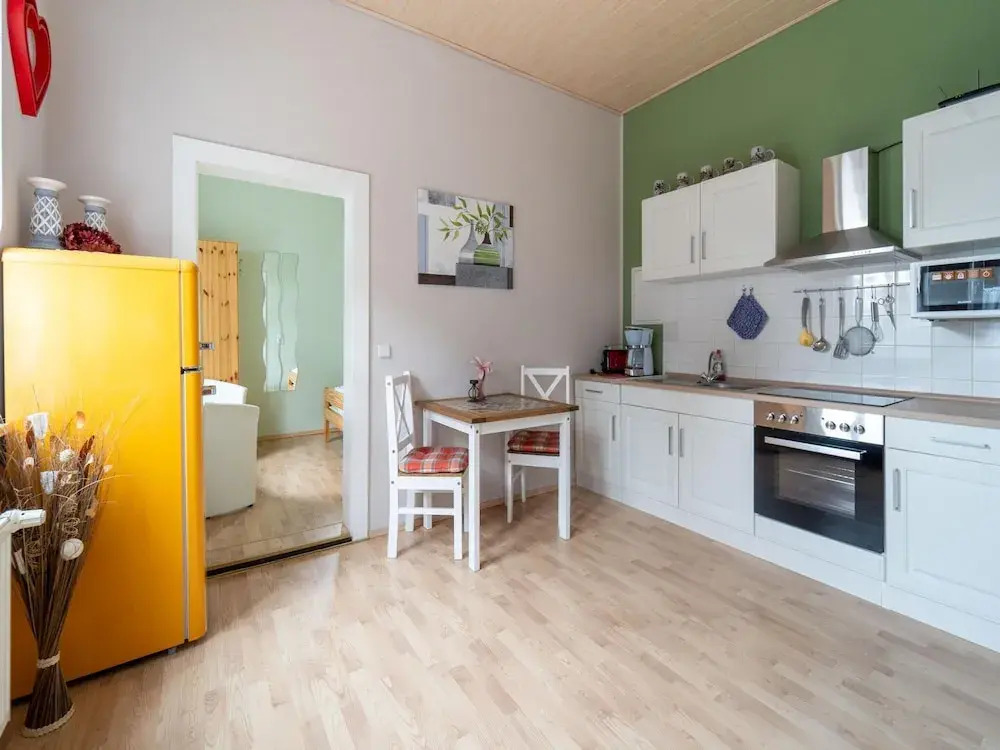 Apartment in Thale by Fishing River