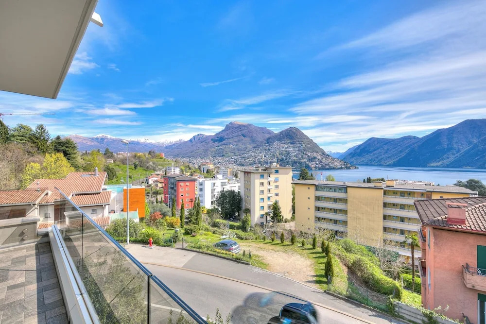 Panoramic Lugano Loft 8min Walk to Center