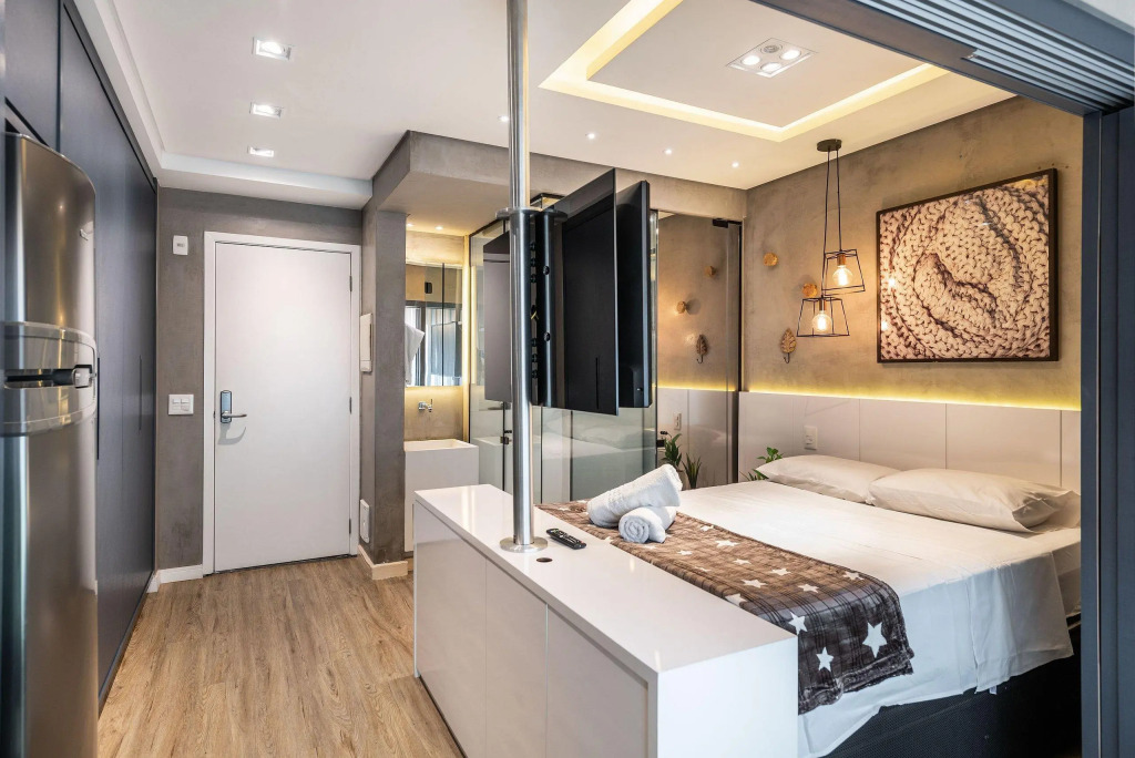 Vu3   Studio De Alto Padrão, Próximo à Allianz