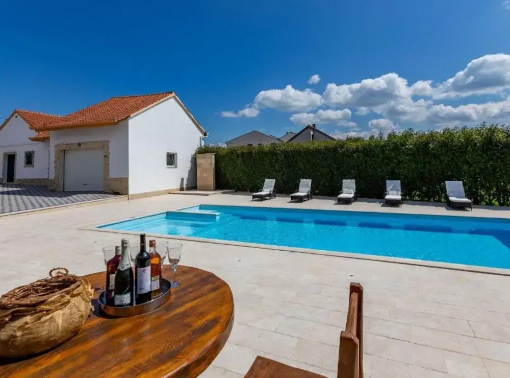 Peaceful Murvica Villa Pool, Garden, and Modern Comfort - Two Bedroom Holiday Home with Private Pool