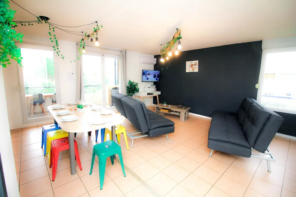 Piscine-Terrasse-Parking-Clim 4 lits