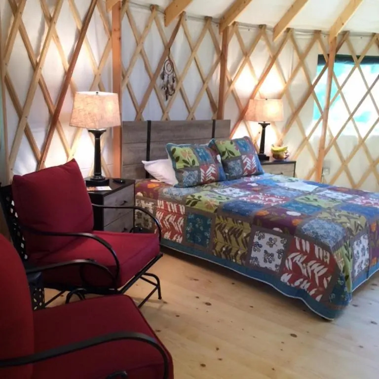 Circle M Camping Resort 16 ft. Yurt 1