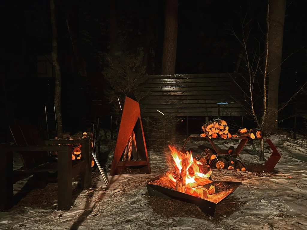 2022年7月NewOpen - 軽井沢森四季VILLA - 星野温泉エリア徒歩圏 - BBQ - 焚き火 - Pet ok - Wood burning stove