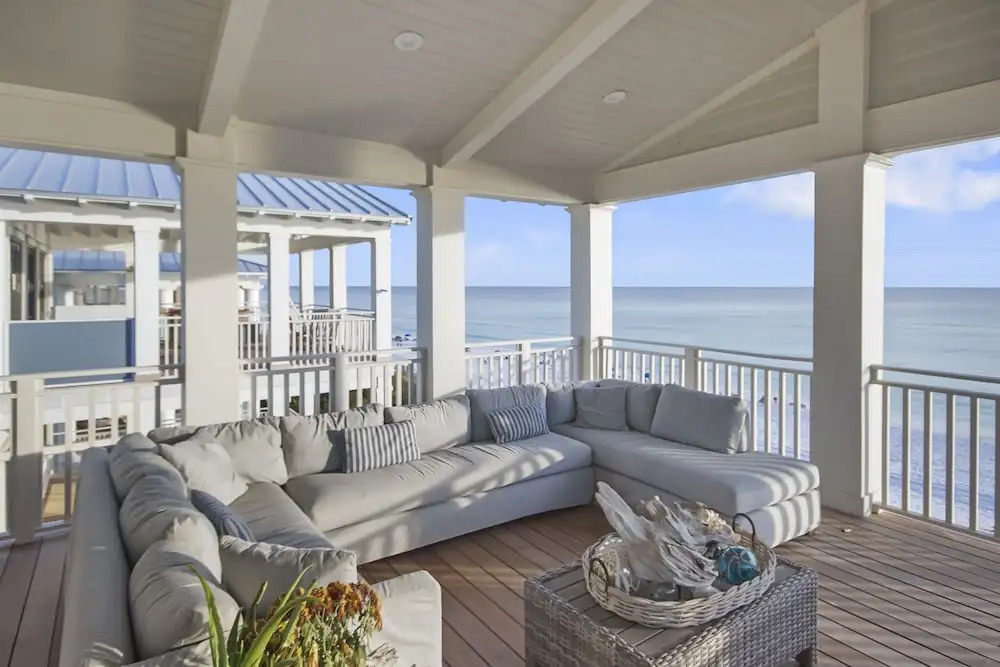Buckeye On The Beach Gulf Front Seaside, Fl Right Next To Town Center, Sleeps 10! 4 Bedroom Home by RedAwning
