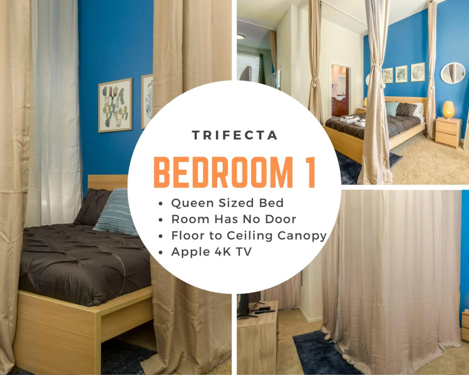 2 Bedroom Hip Apartment, Free Parking & Wifi