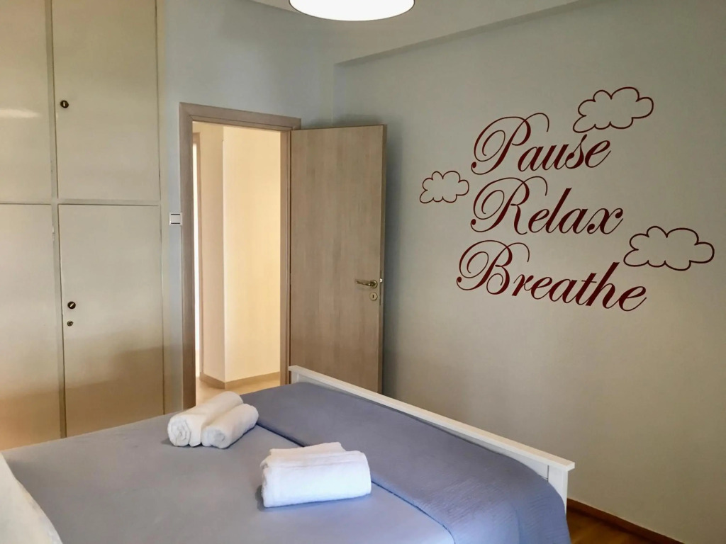 Luxury apartment near metro-Athens view