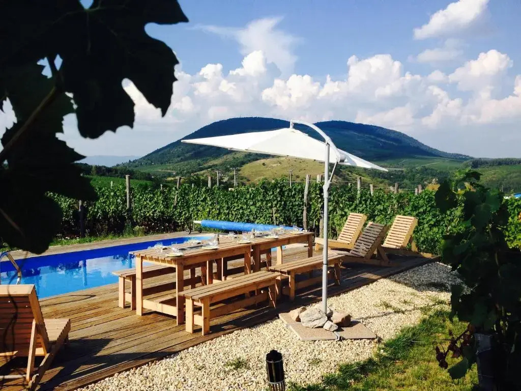 Csernus Doki bor-grillterasza és bungallói