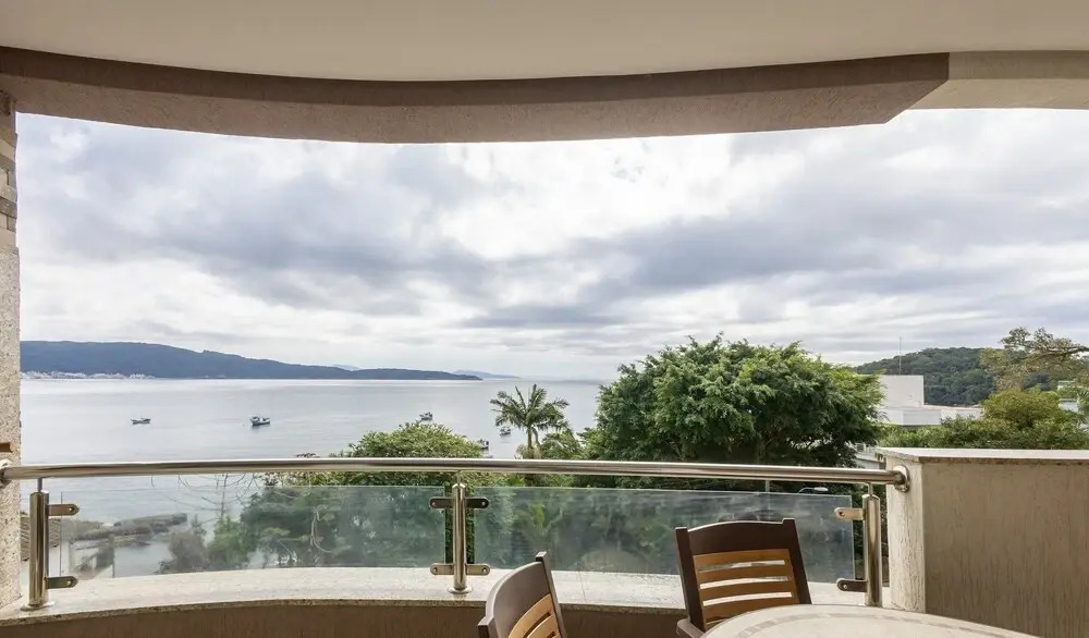 Sea View Apartment w Barbecue in Bombinhas Lga0201