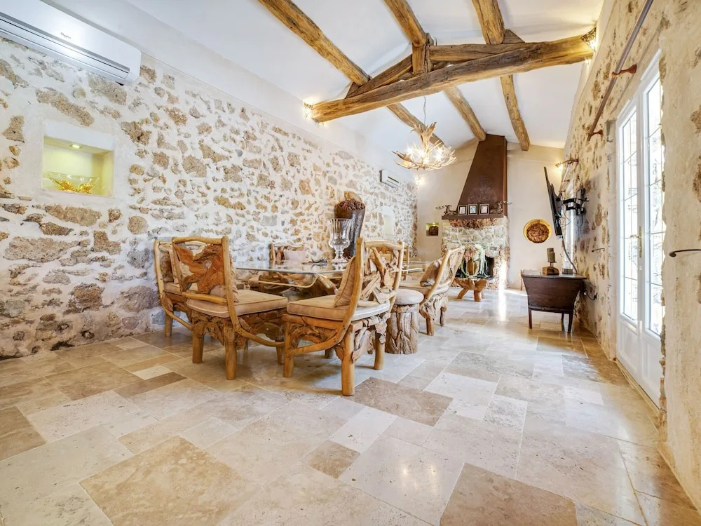 Stone Home in France With Private Pool