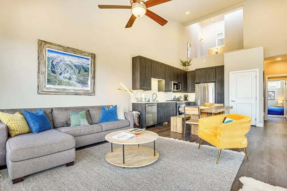 Walk to Dtwn: Fraser Retreat w/ Hot Tub & Views!