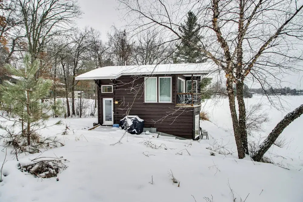 Lakefront Brainerd Cabin - Great Rice Lake Fishing