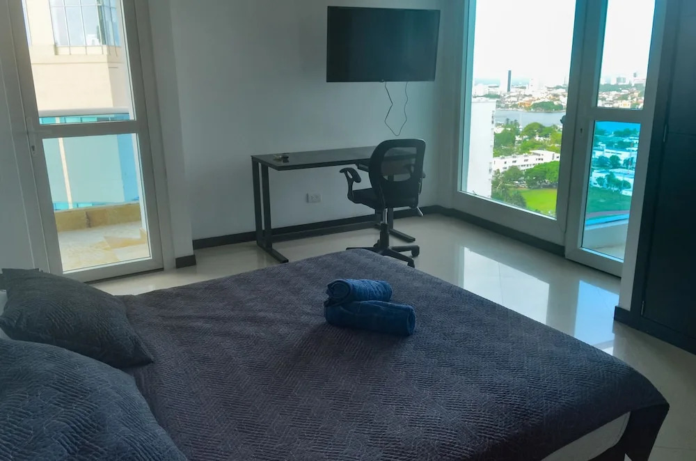 Penthouse In Cartagena De Indias Colombia In Front Of The Beach
