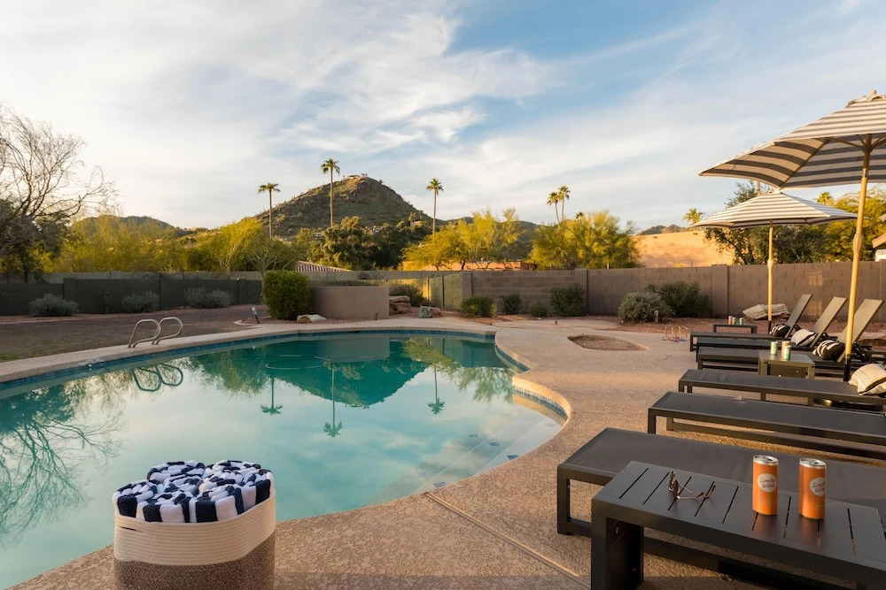 Desert Oasis w/ Pool, Table Tennis, & Fire Pit Caspian by Avantstay