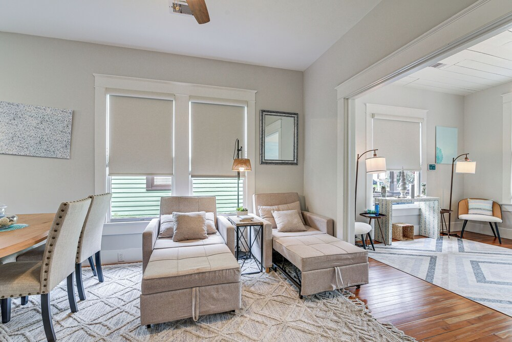 Wellness Suite + Sauna! Galveston Home By Seawall