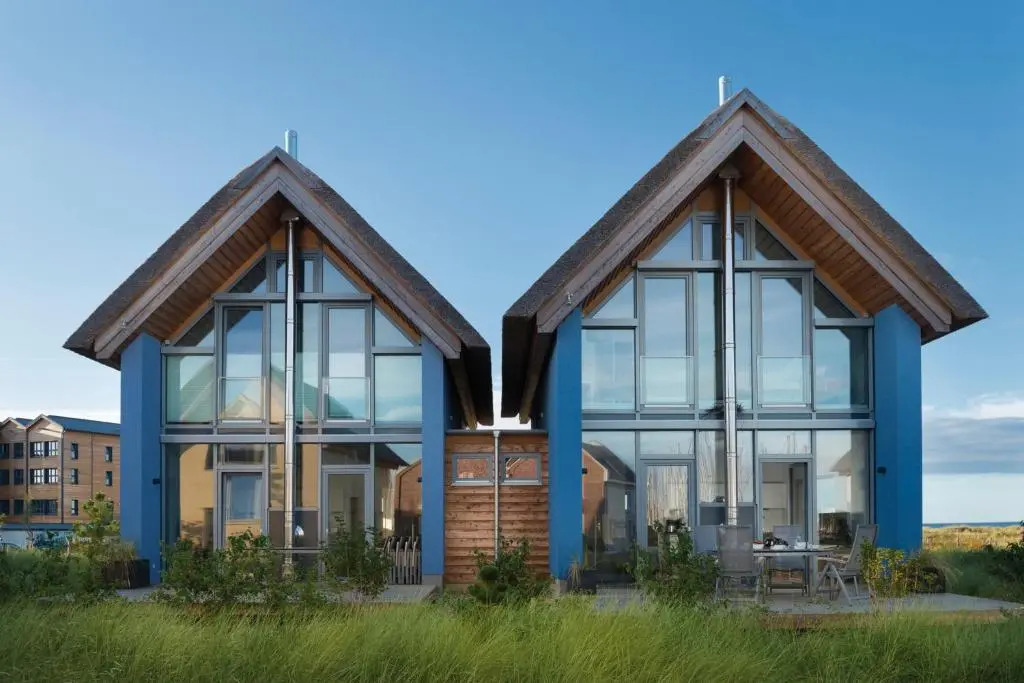 Ostsee Reetdachhaus Nr 36 Warder im Strand Resort