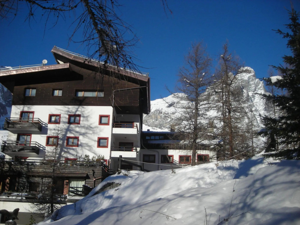 Just 30m from the ski lifts