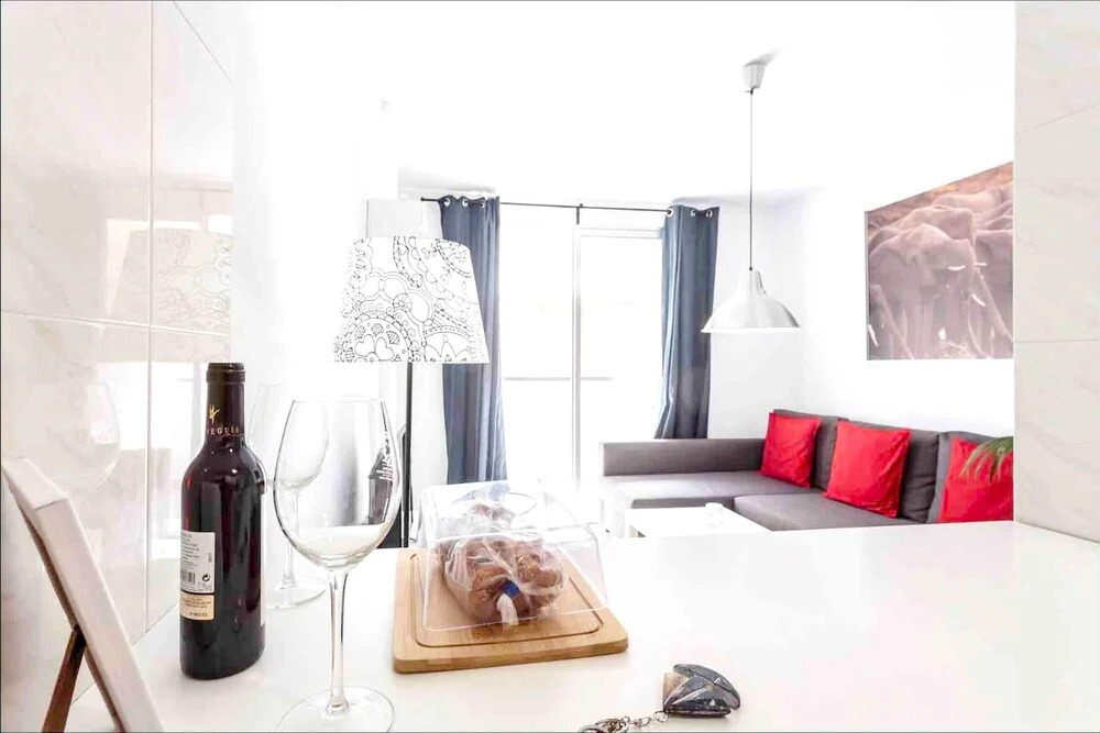 Apartment with One Bedroom in Puerto de Naos, with Furnished Balcony And Wifi - 100 M From the Beach
