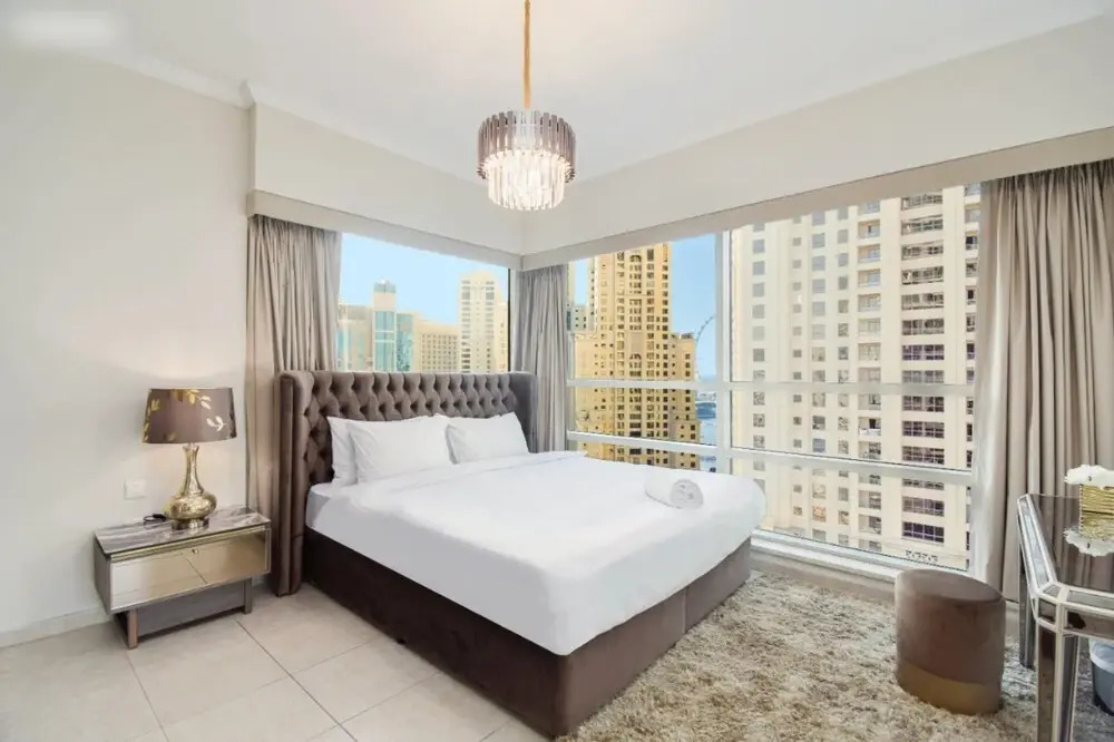 2B Apt With Waterfront View JBR