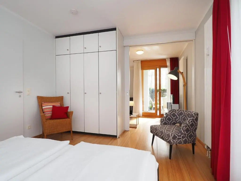 Kaiservillen Heringsdorf - Appartement mit 1 Schlafzimmer und Terrasse D201