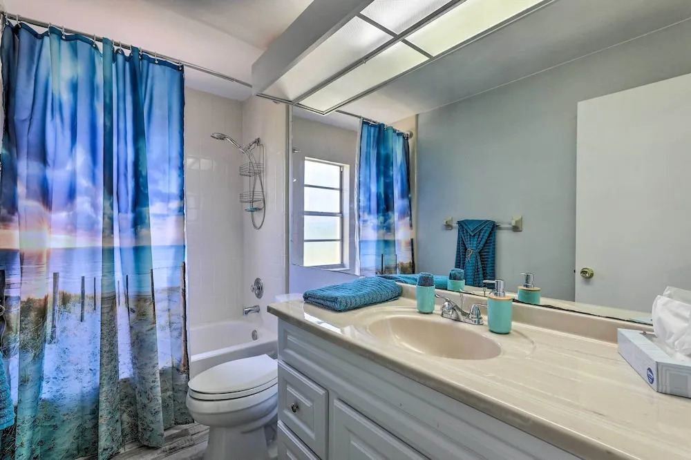 Lanai & Pond at Tranquil Bradenton Retreat!