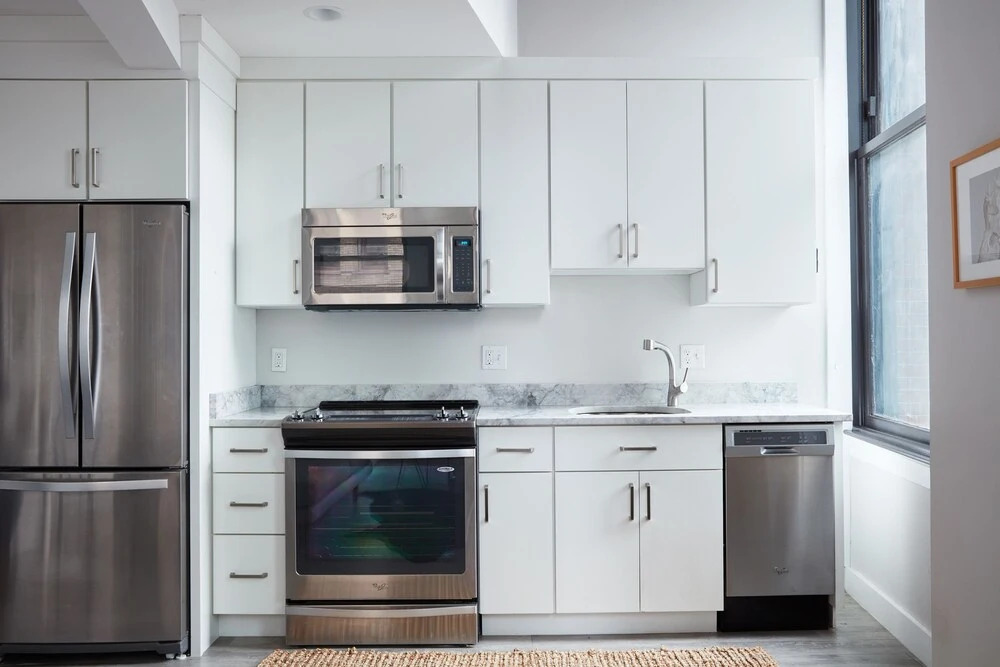 Bi-level 1BR in Downtown Crossing by Sonder