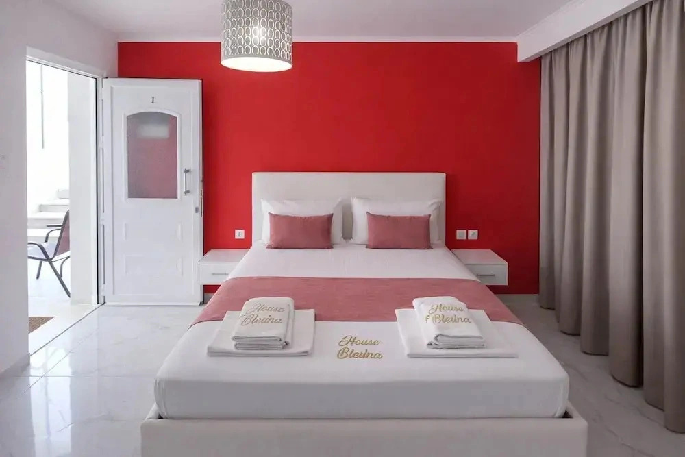 Beachfront Double Room at House Blerina in Sarti