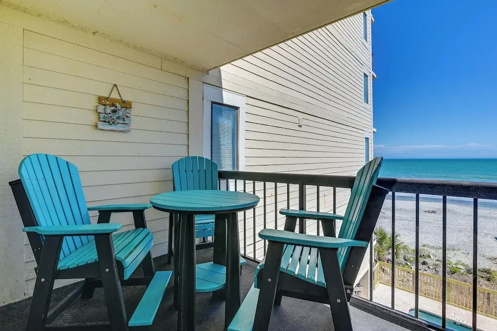 Beach Getaway w/ Pool Access + Patio w/ Ocean View