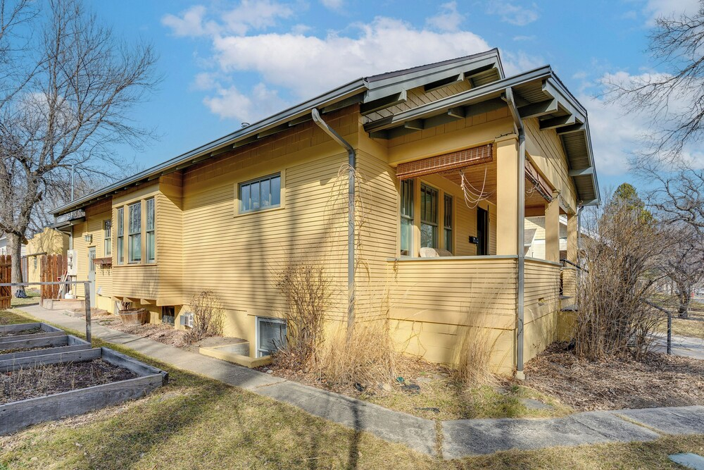 Steps to Montana State! Updated Bozeman Bungalow