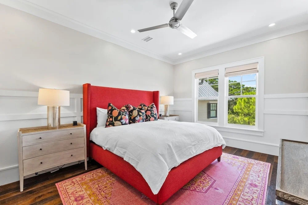 "Stress Free" Golf Cart Pool Exquisite, 6 bedroom, new construction home WaterColor 6 Home by RedAwning
