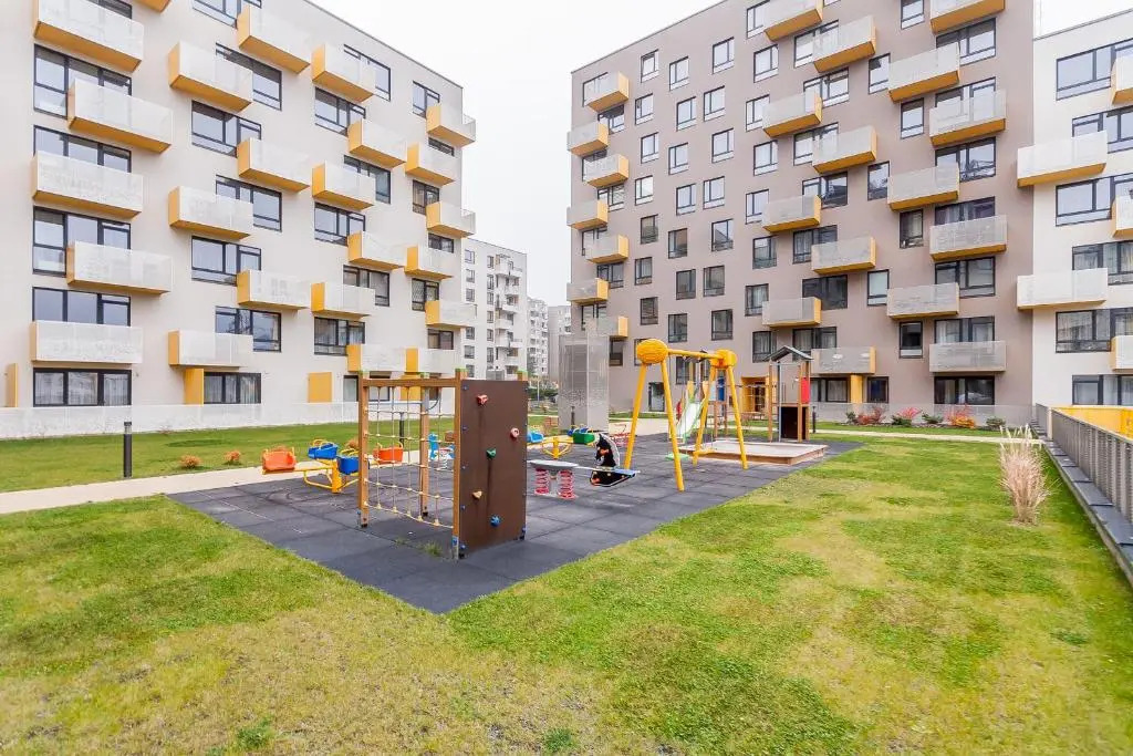 Apartments Vilnius 1 near center with a roof terrace and parking
