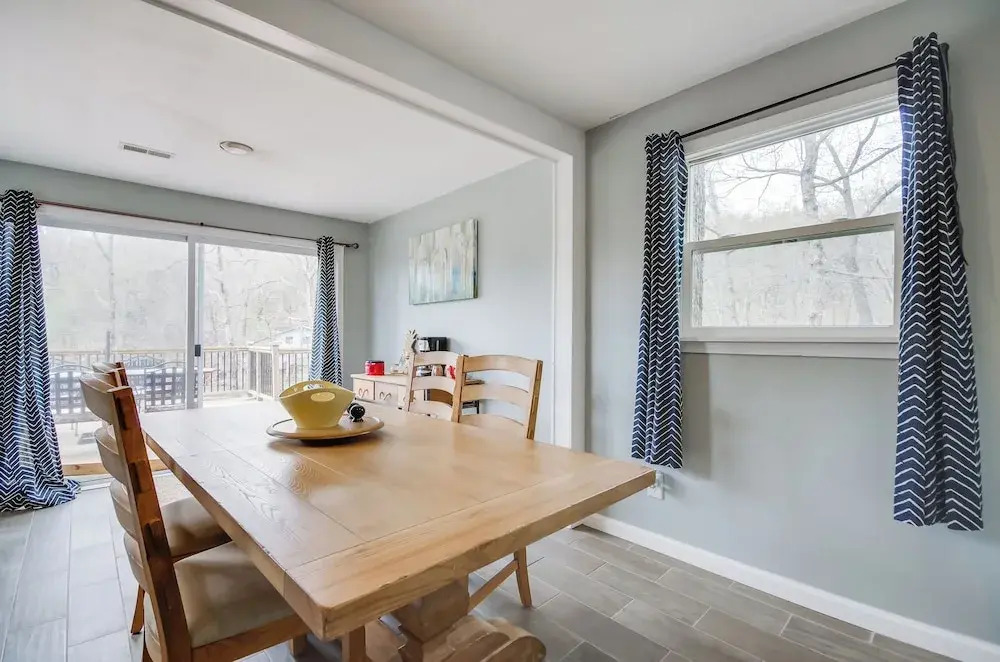 Dock & Furnished Deck: Lakefront Gravois Mills Gem