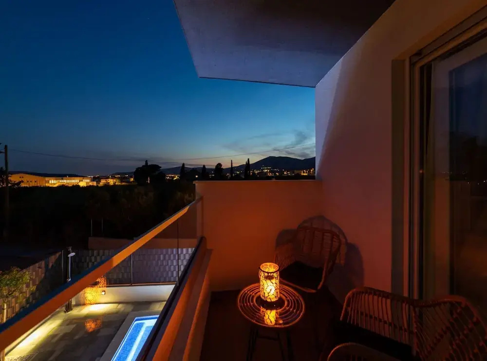 Luxury Kastela Villa with Heated Pool and Lounge Area