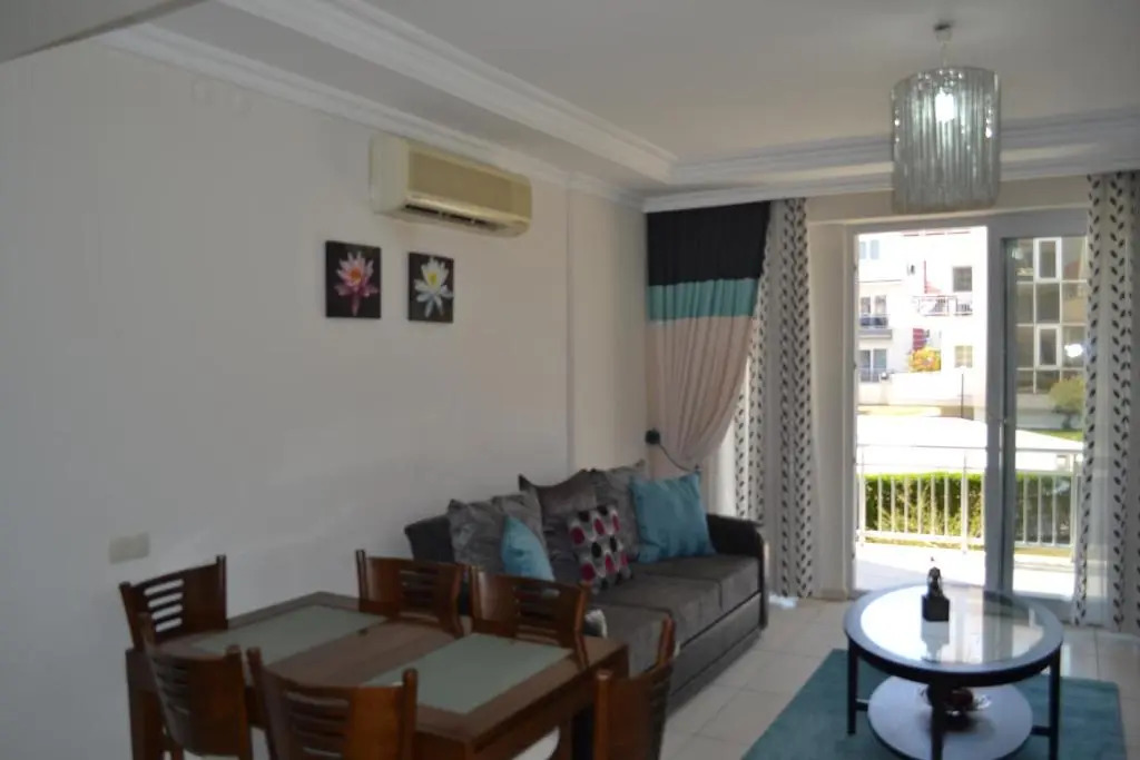 Antalya belek 3 Nirvana club ground floor two bedrooms pool view with water slide close to center