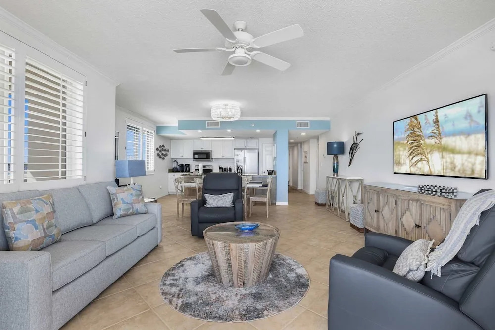 Emerald Key 603 Beachfront Balcony 6th Floor Corner Unit