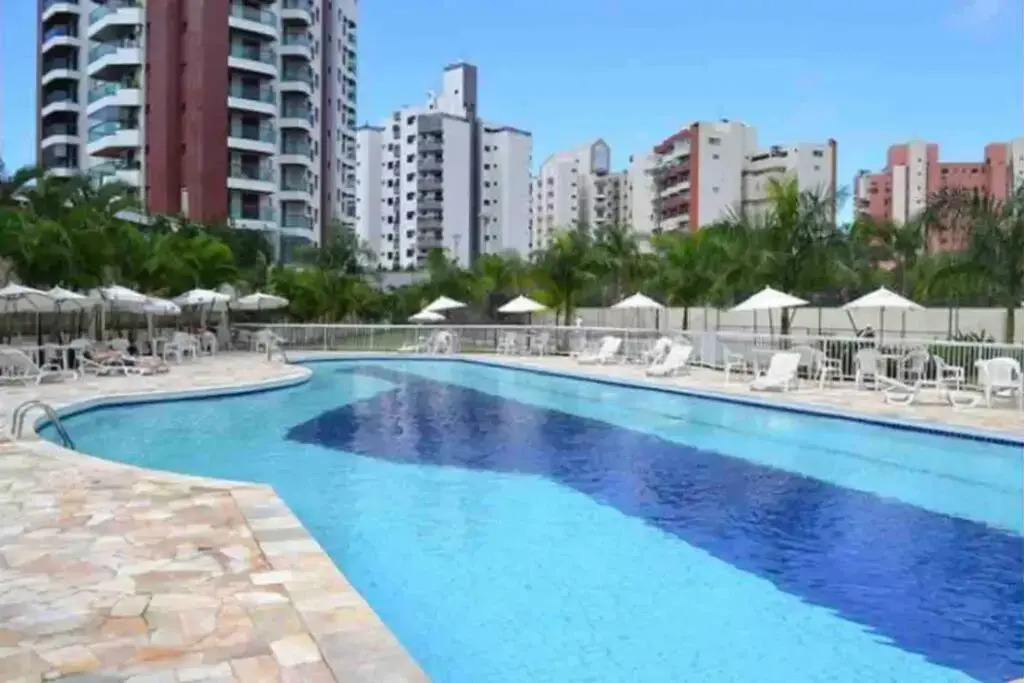 Flat e condomínio a 150m da praia - MOD 6