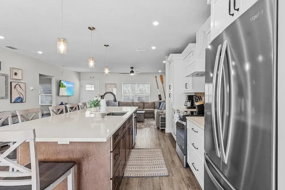 218 Oasis On Ohio: Stunning Pool Home W/ Dock Access! 3 Bedroom Home