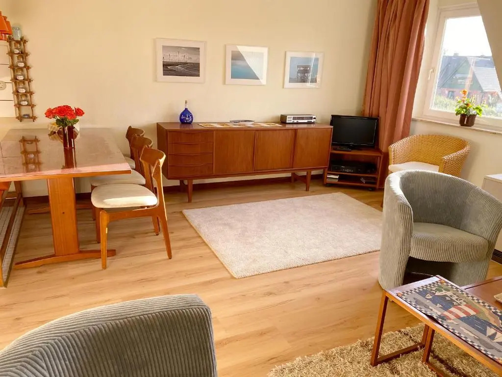 Reetdachwohnung 200m vom Ordinger Strand