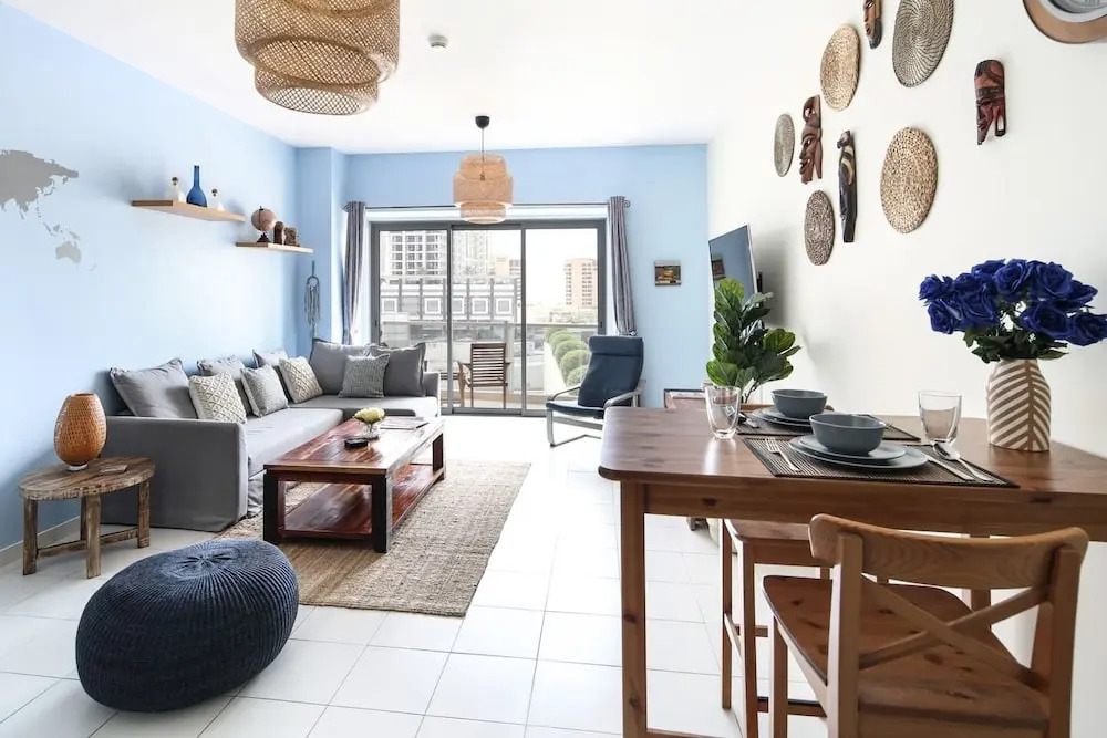 Trendy & Modern 1BR in Marina - Sleeps 4!