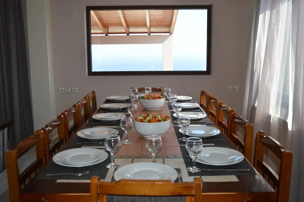 Villa With 7 Bedrooms in Agia Pelagia, With Wonderful sea View, Privat